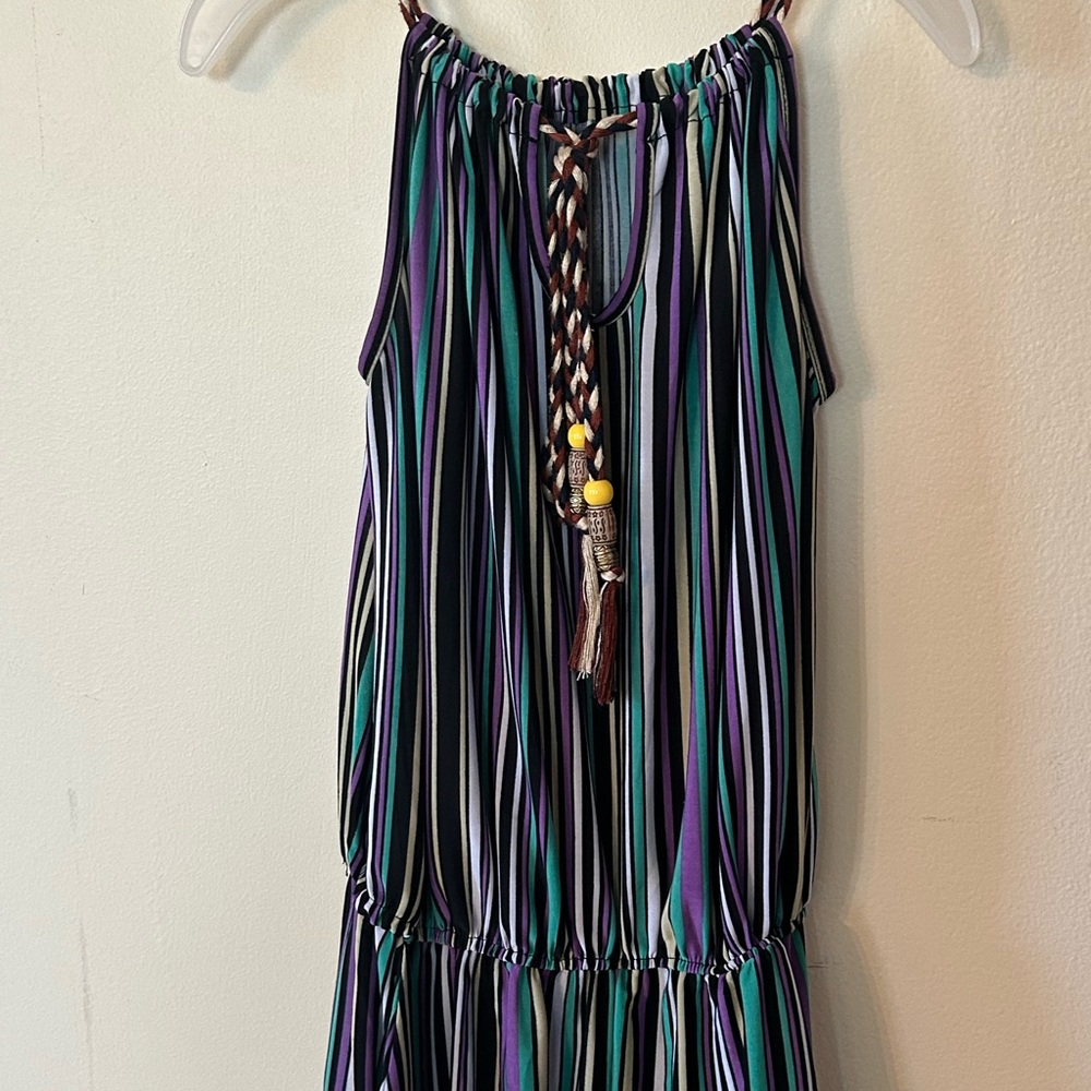 Striped Multicolor Romper